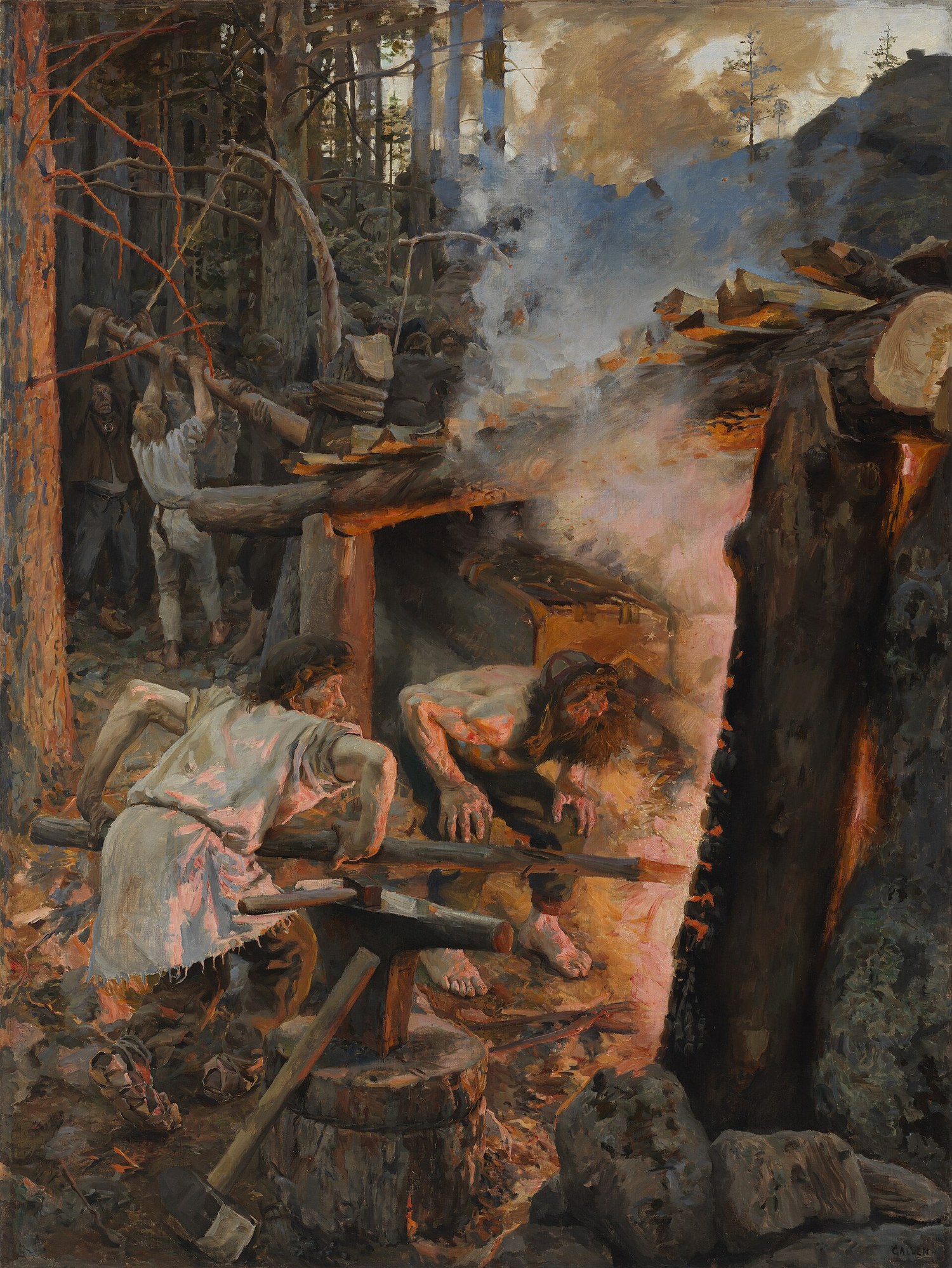 Cover of Kalevala: the Epic Poem of Finland
