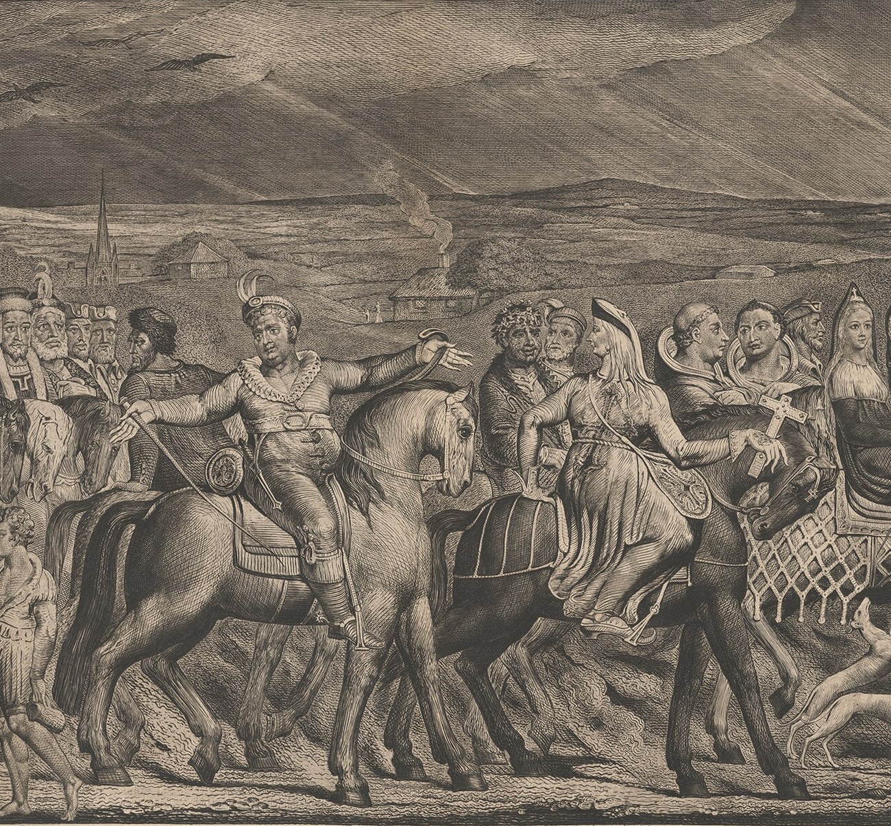 Cover of The Canterbury Tales, and Other Poems