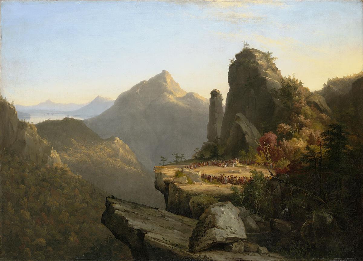 Cover of The Last of the Mohicans; A narrative of 1757