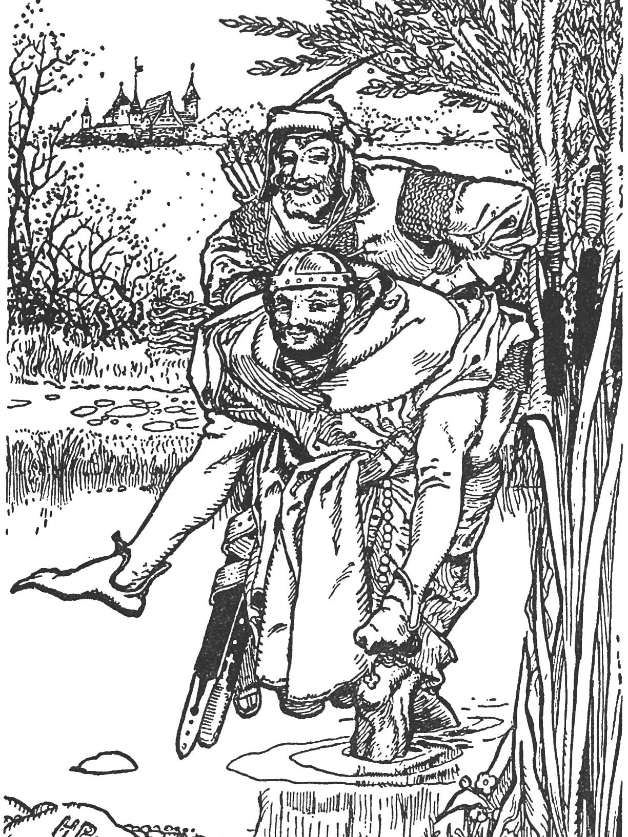 Cover of The Merry Adventures of Robin Hood